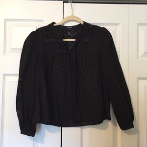 Madewell Tops - Madewell Double-Tie Peasant Top Madewell Tops - Madewell Double-Tie Peasant Top